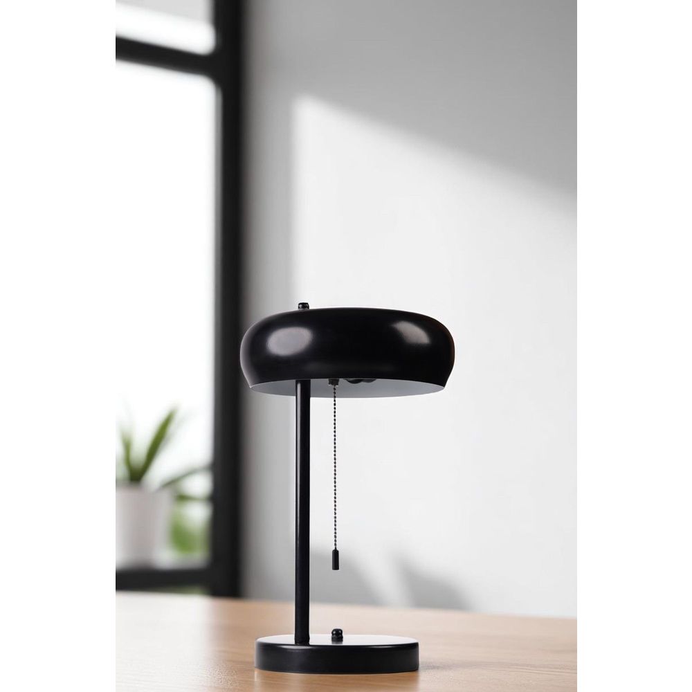 Opviq Stolna Lampa 521, Crna slika 1