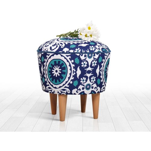 Sky - Blue, White Blue
White Pouffe slika 1