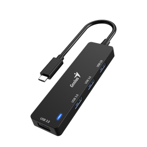 Genius UH-400, 4-port USB 3.0 hub 31240002400