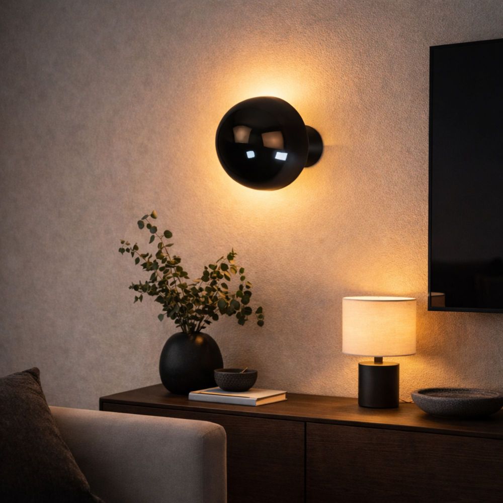 Zidna Lampa Fungal - 13361 - F, boje: Crna slika 3