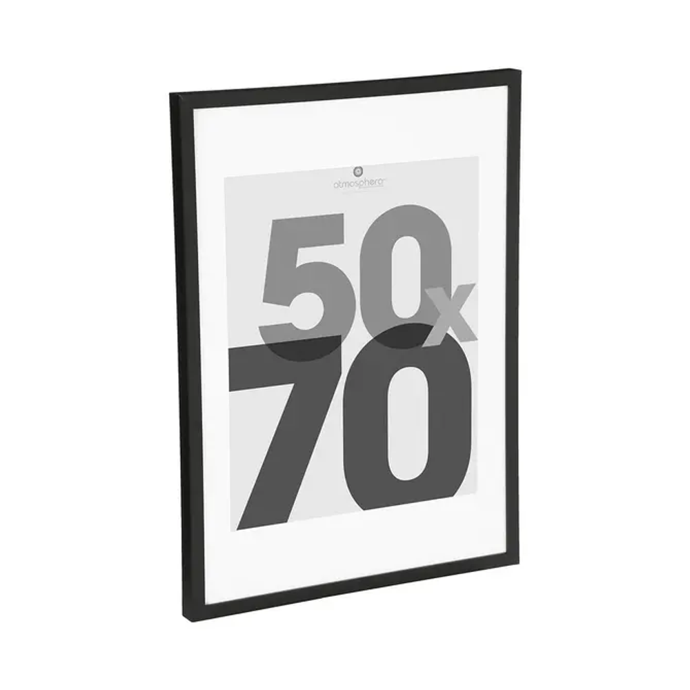 Atmosphera okvir za fotografiju eva 50x70, mdf/staklo crna slika 2