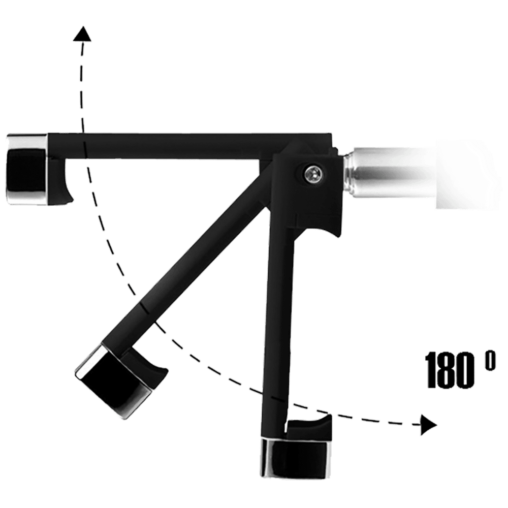 hoco. Selfie stick za smartphone, žični - K3 Beauty Selfie Stick, black slika 5