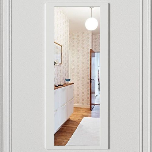 Eres - White White Decorative Chipboard Mirror slika 2