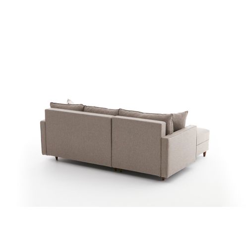 Atelier Del Sofa Kutna garnitura, Krem, Eva Left - Cream slika 10