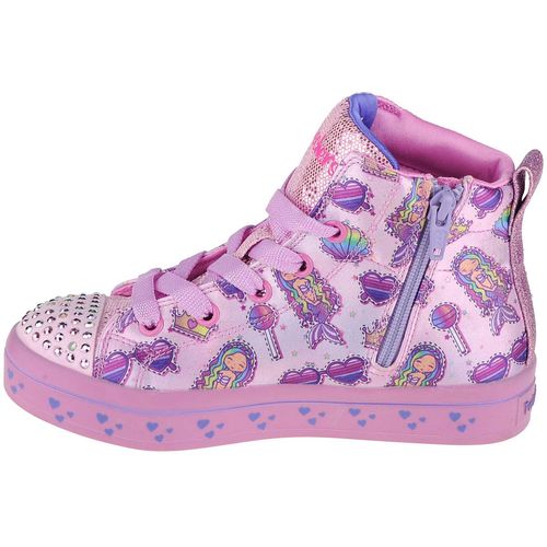 Skechers twi-lites-mermaid party dječje tenisice 20221l-pkmt slika 2