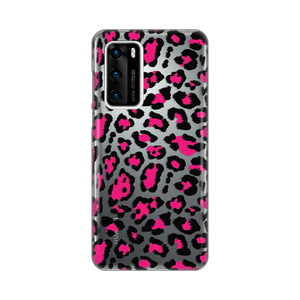 Torbica Silikonska Print Skin za Huawei P40 Pink Jungle