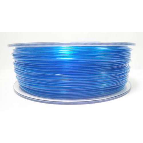 Filament za 3D printer PET-G 1.75 mm, 1 kg - Prozirna Plava slika 2