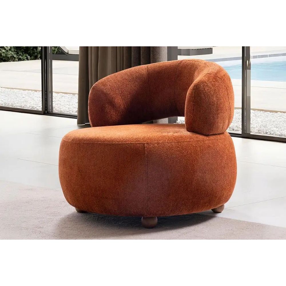 Wing Chair Rio - Crvena boja slika 1