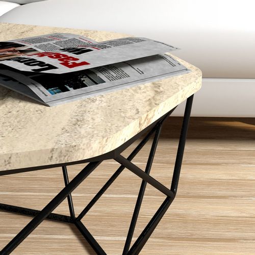 Diamond - Travertine Travertine Coffee Table slika 3