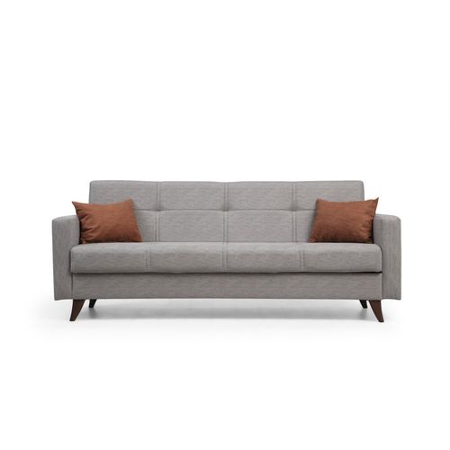 Atelier Del Sofa Polya - Light Grey Light Grey 3-Seat Sofa-Bed slika 5