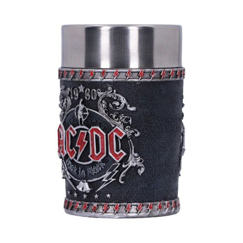 NEMESIS NOW ACDC BACK IN BLACK ČAŠICA ZA PIĆE 8.5CM slika 2