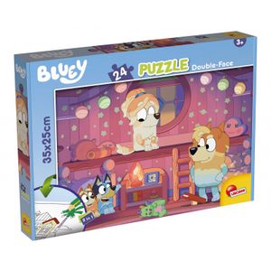 Slagalica Lisciani 24Pcs Bluey Story Time 2U1 Slozi I Oboji 