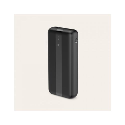 KSIX, prijenosna baterija za punjenje 20000 mAh, PD 20W, 2XUSB-A + USB-C port slika 1