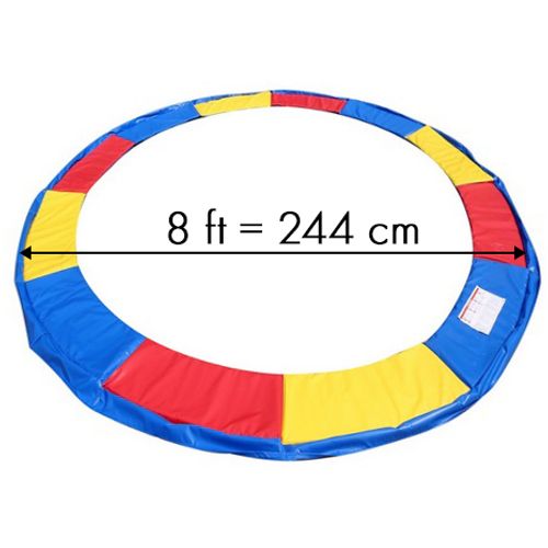 Univerzalna zaštitna navlaka za trampoline 244-250cm šarena slika 5