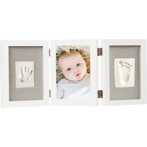 Dooky Happy Hands Baby print trostrukim okvirom i otiskom White