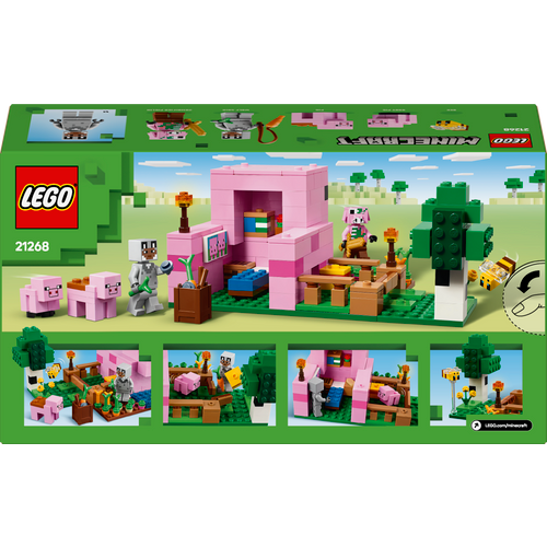 LEGO® MINECRAFT® 21268 Kuća mala svinja slika 6