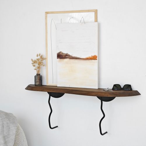 Lierre - Black, Walnut Black
Walnut Wall Shelf slika 2