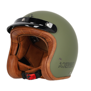 Otvorena - jet kaciga za motor S vel. Acerbis Skodela 2206 - Vojno zelena