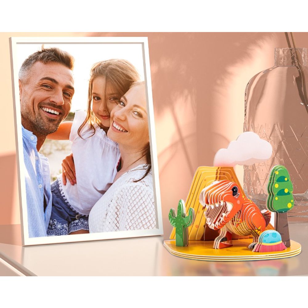 Deli Dječije 3D puzzle 83616 56kom - T Rex slika 3