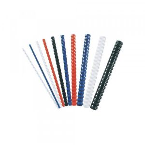 Spirala PVC 6 mm 1/100 Fellowes bela 5345005