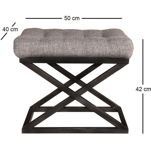 Capraz - Black, Grey Black
Grey Pouffe slika 2