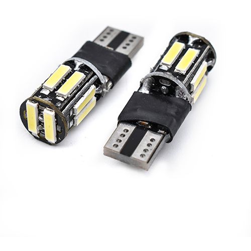 LED pozicije bele T10-7020-10SMD (2 kom) slika 2