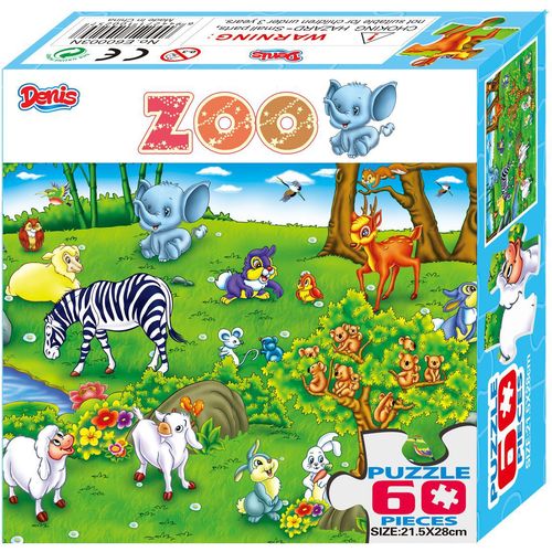 Puzzle / Slagalica ZOO 60 kom slika 1