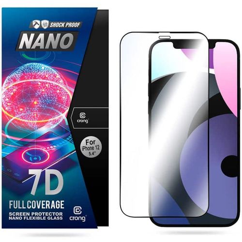 Crong Nano Flexible 7D Full Coverage za iPhone 12 mini slika 1