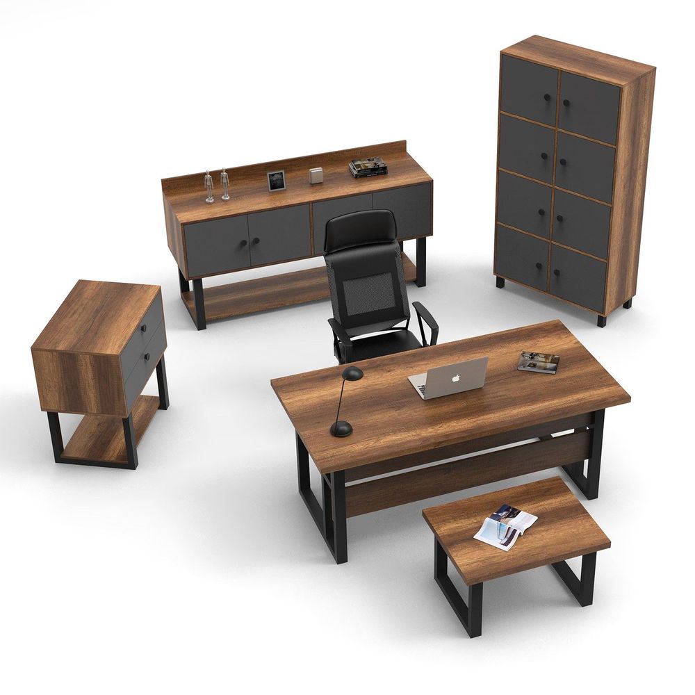 Mn11-Ba Baroque Anthracite Set Ureda slika 2