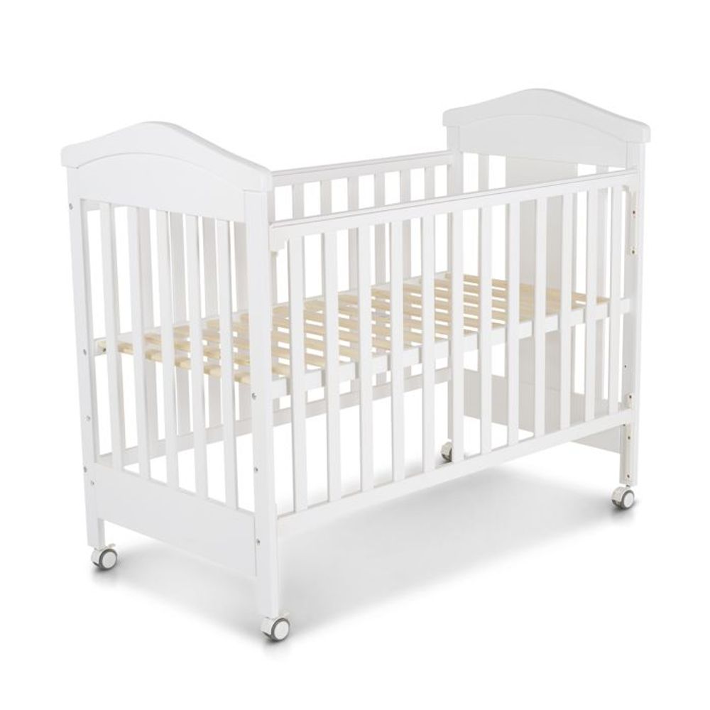 Cangaroo Drveni Krevetac za bebe Wing 124x67cm, Bijeli slika 2