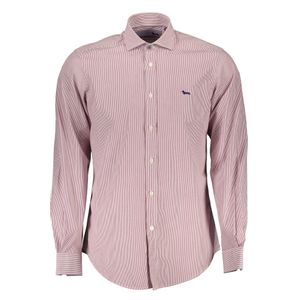 HARMONT &amp; BLAINE MEN'S LONG SLEEVE SHIRT PURPLE