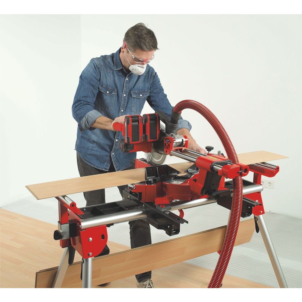 Einhell Akumulatorska potezna testera TE-SM 36/210 Li - Solo + Baterija 2.5 Ah i punjač slika 8