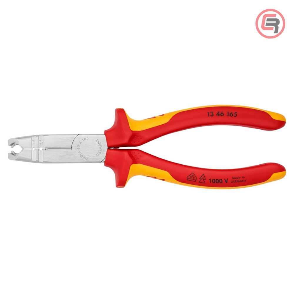 Knipex Kliješta Za Skidanje Izolacije 165 mm Sa Sječicama 1000V - 13 46 165 slika 3