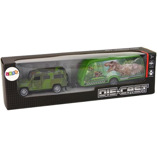 Set Jeep transporter dinosaura slika 6