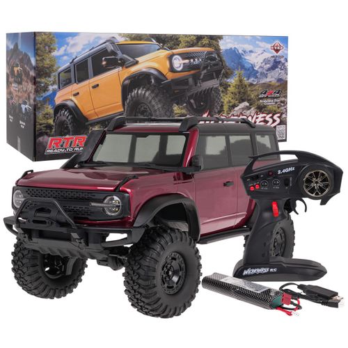 Auto na daljinsko upravljanje WILDERNESS R/C 1:10  - crveni slika 8