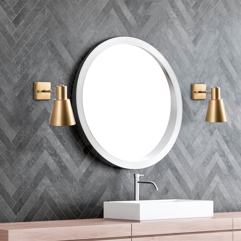 Funnel - Zlatna Zidna Lampa 13091 slika 3