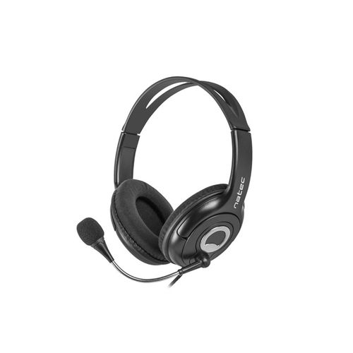 Natec NSL-1178 BEAR 2, Stereo Headset with Volume Control, 3.5mm Stereo, Black slika 5