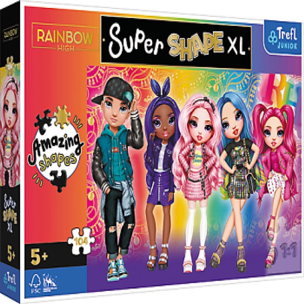Trefl Puzzle 104 XL Super Shape  slika 1