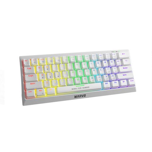 MARVO KG962 MECHANICAL KEYBOARD - WHITE slika 2