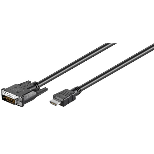 ZED electronic HDMI na DVI kabel,  2.0 met, ver. 1.4 - HDMI-DV/2.0 slika 2