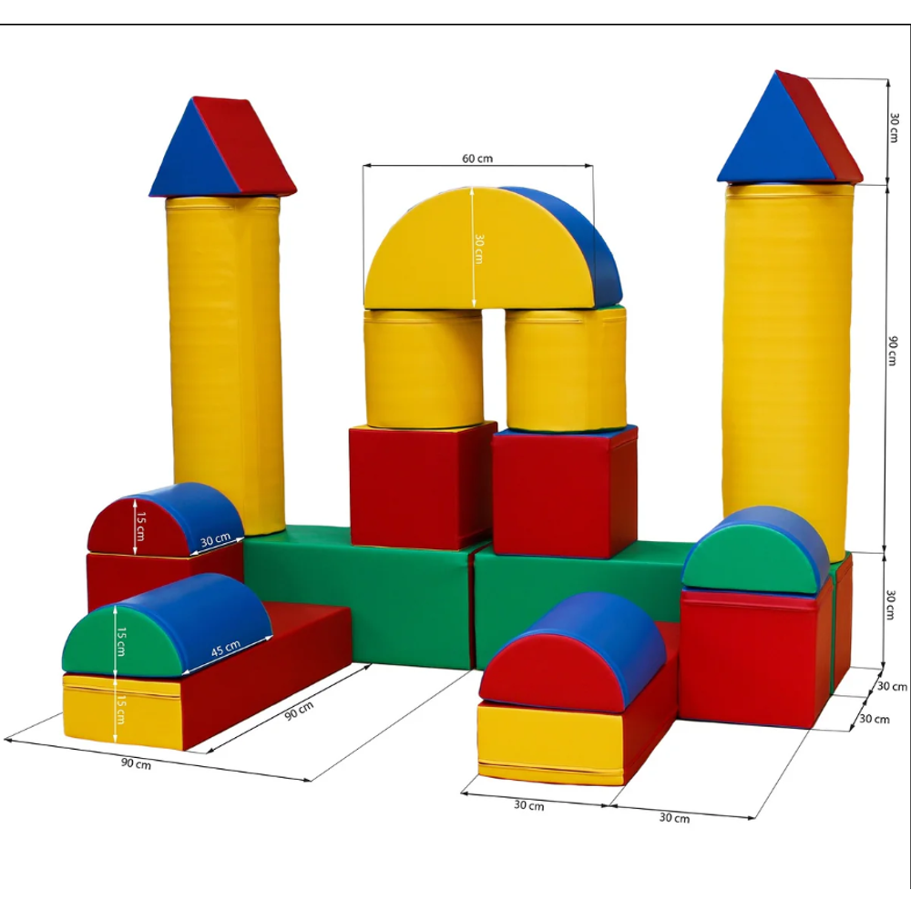 IGLU Soft Play Set FORTRESS - Šareni slika 3