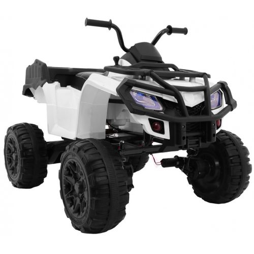 Quad na akumulator All-terrain 4 x 4 – bijeli slika 6