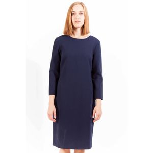 GANT SHORT DRESS WOMAN BLUE