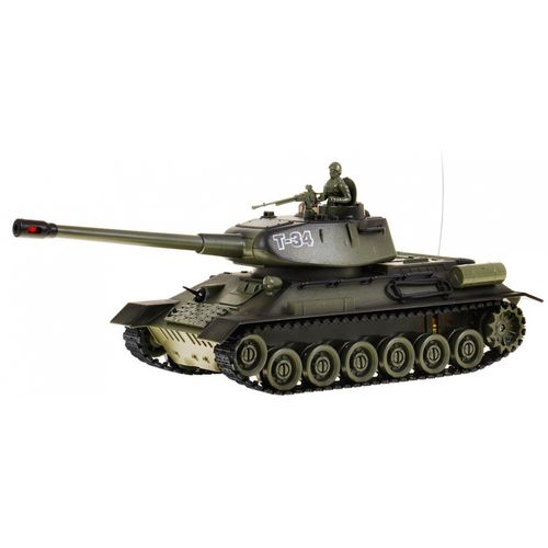 Tenk T-34 na daljinsko upravljanje zeleni 1:28 slika 4
