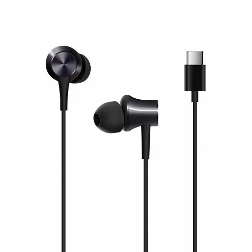 Originalne Xiaomi HSEJ04WM USB-C stereo slušalice crne slika 1