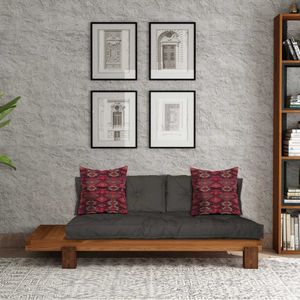 Lounger CPT8375-200, boje teak i antracit