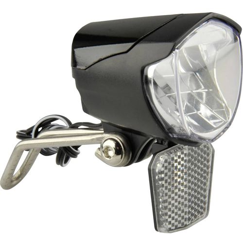 FISCHER FAHRRAD prednje svjetlo za bicikl 85355 LED pogon na dinamo crna slika 1