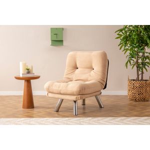 Misa Small Solo - Krevet-sofa u krem boji za jednu osobu