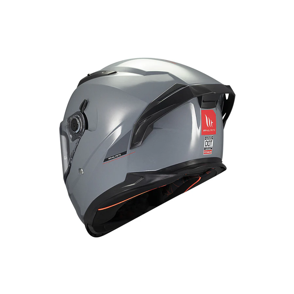 MT Helmets vizir za moto kacigu Breaker SV Solid A12 Gloss Grey slika 3