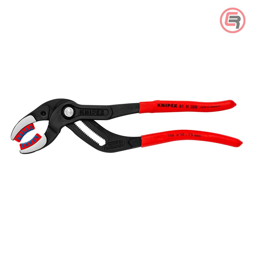 Knipex Kliješta Za Cijevi i Sifone Sa Plastičnim Uloškom 250 mm - 81 11 250 slika 3